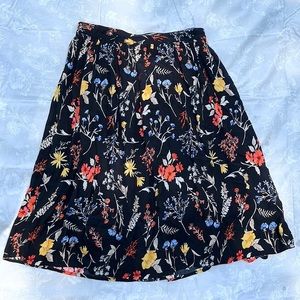 Floral skirt